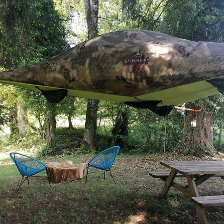 Monchateau Etoile, Hebergement Insolite Avec Spa Merlas Exterior foto