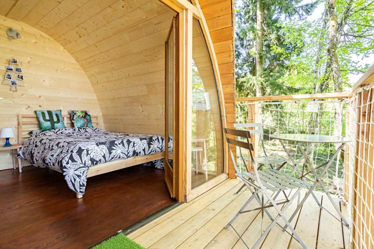 Monchateau Etoile, Hebergement Insolite Avec Spa Merlas Exterior foto