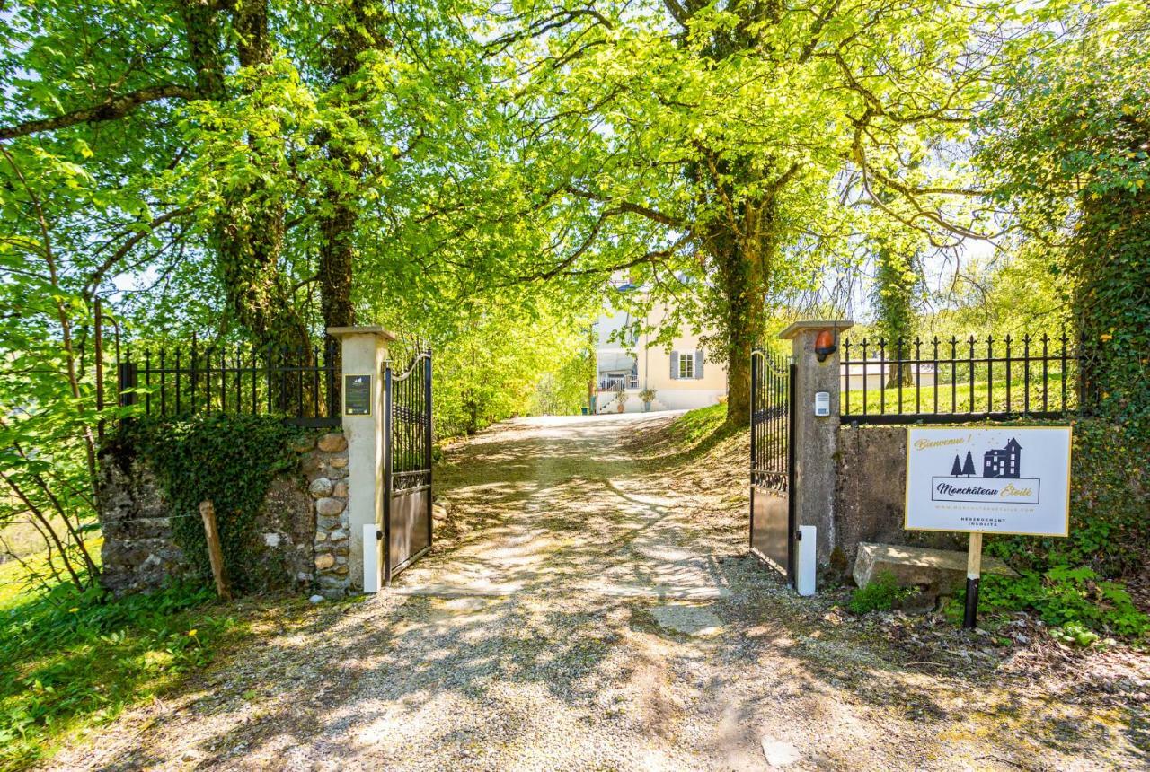 Monchateau Etoile, Hebergement Insolite Avec Spa Merlas Exterior foto